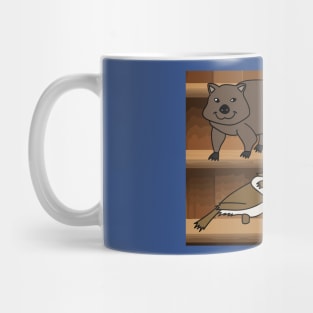 Australia Animals Kuala Platypus Mug